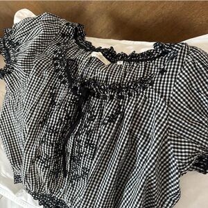 Dôen Nera Gingham nwt